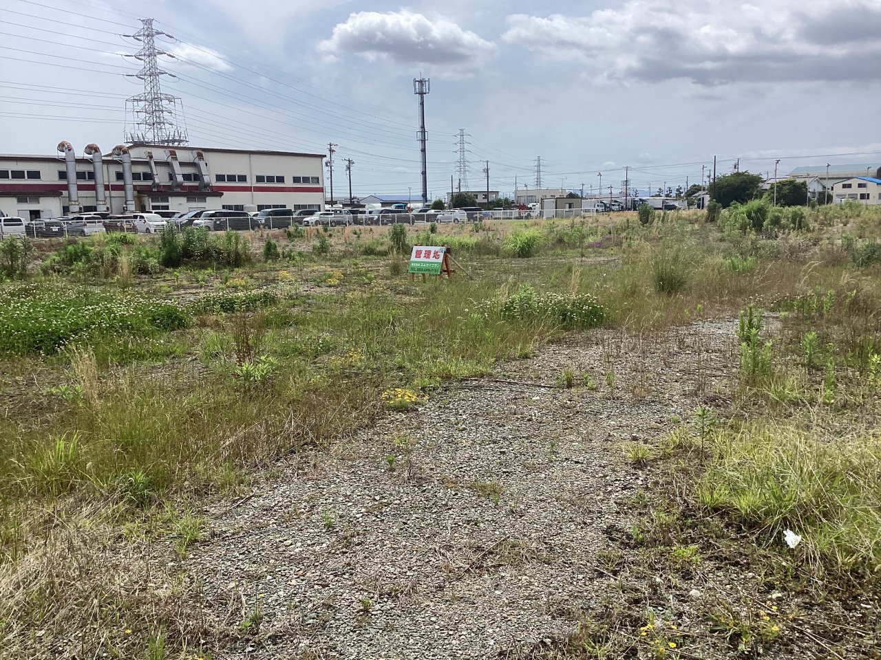 西丘町広大な土地